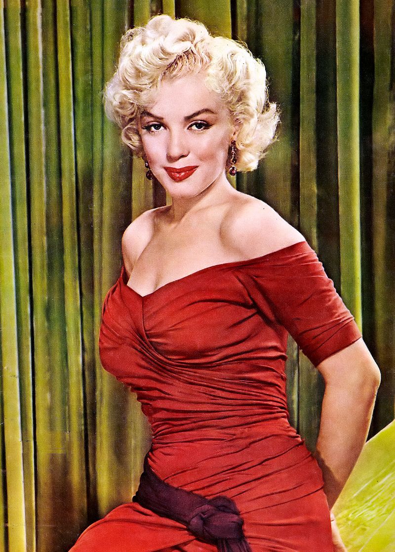 Marilyn Monroe, New York Sunday News, Wikipedia.