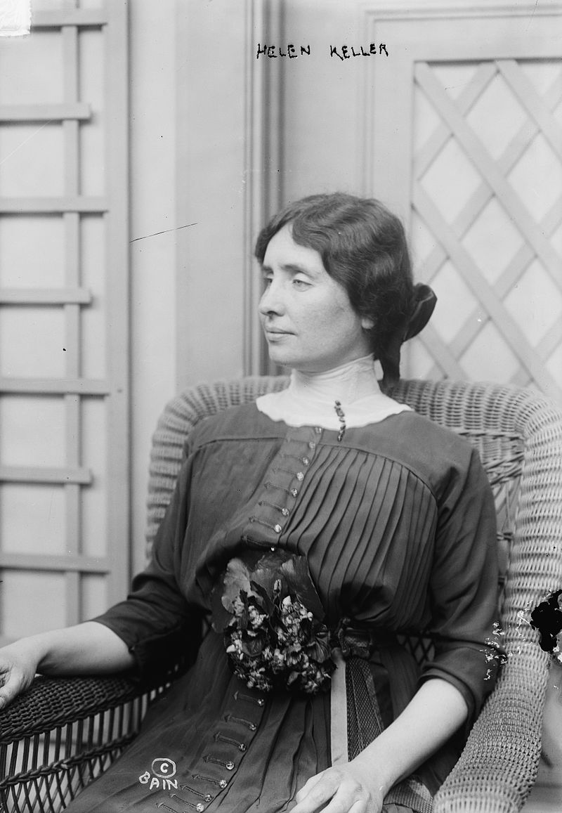 Helen Keller despre miracolul care apare în viață